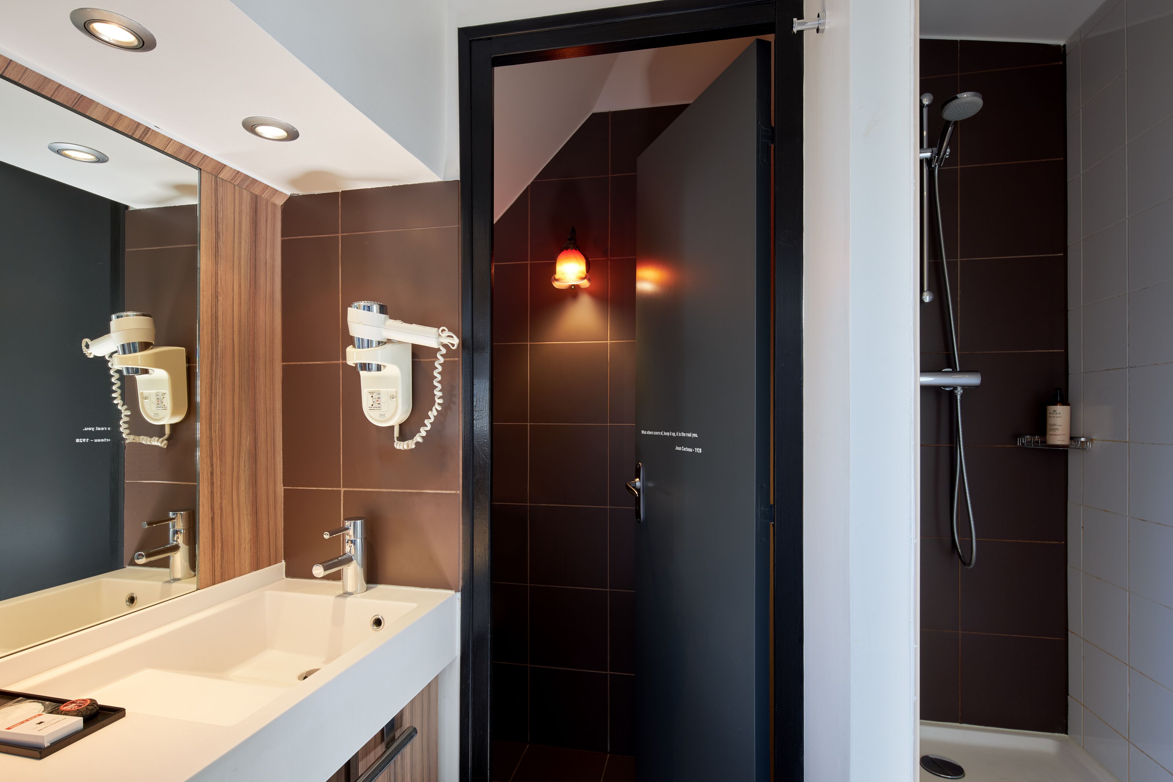 suite, 1 king bed (prestige suite) | bathroom | shower, free toiletries, hair dryer, bathrobes