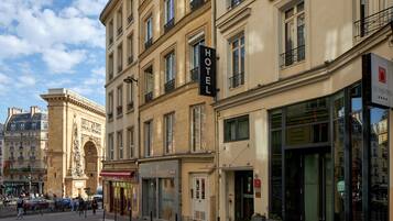 Fassade der Unterkunft