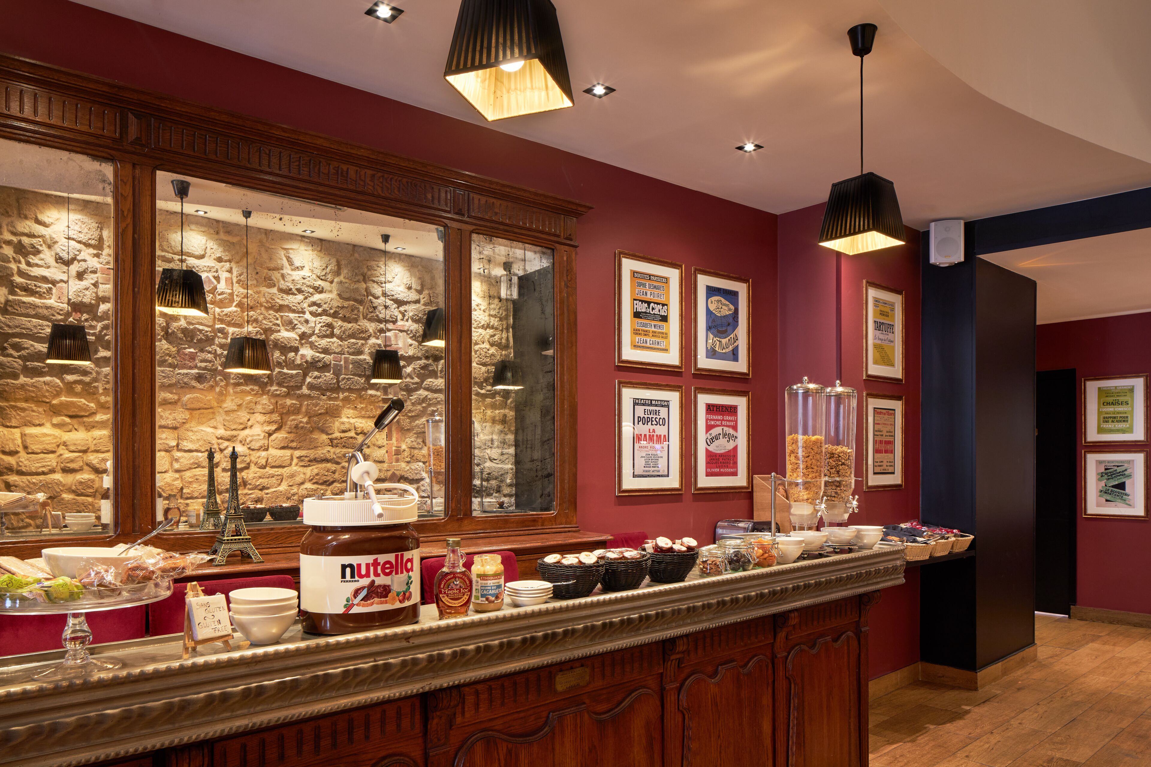 daily buffet breakfast (eur 20 per person)