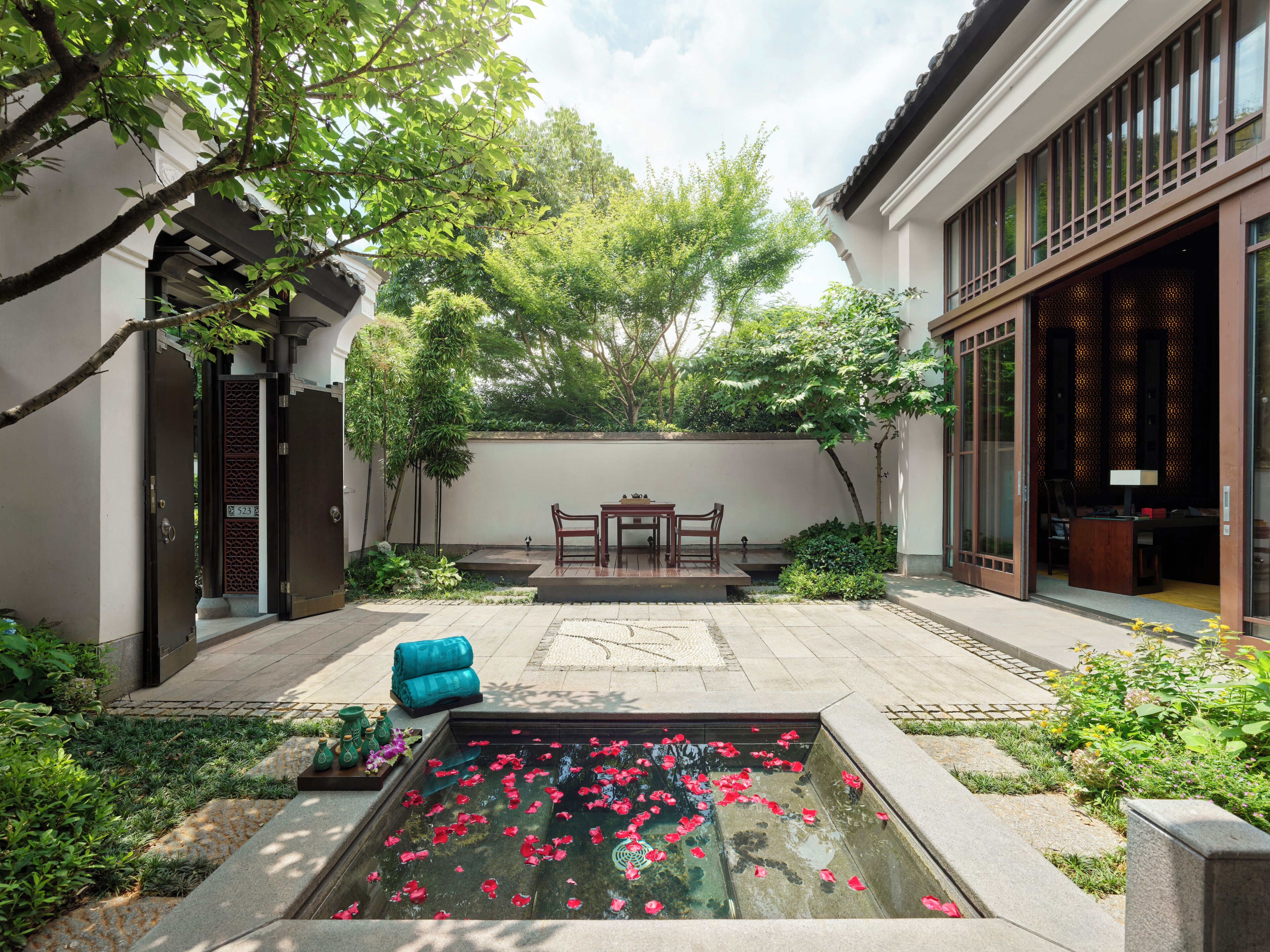 Courtyard view