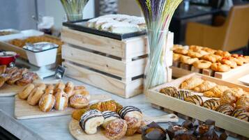 Morgenmadsbuffet hver dag mod et gebyr
