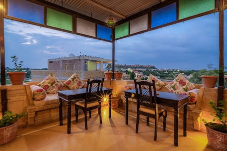 Terraza en la azotea