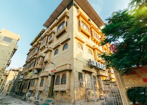 Façade de l’hébergement