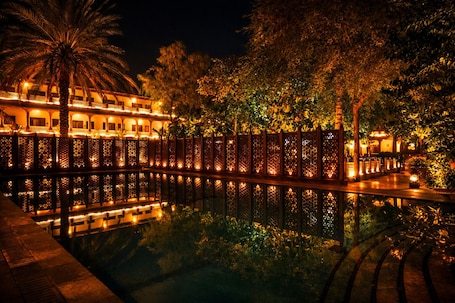 Outdoor pool. Ranbanka Palace