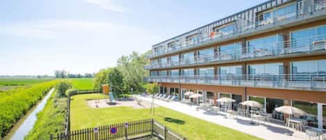 Overnatningsstedets facade