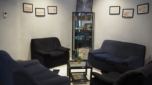 Sala de estar en el lobby