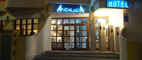 Entrada de la propiedad