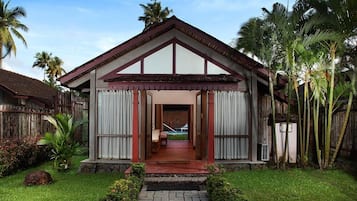 Villa bambou avec piscine Formule amér. | Vue de la chambre
