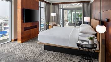 Presidential Suite, 2 Bedrooms, Bay View | Egyptian cotton sheets, premium bedding, pillowtop beds, in-room safe