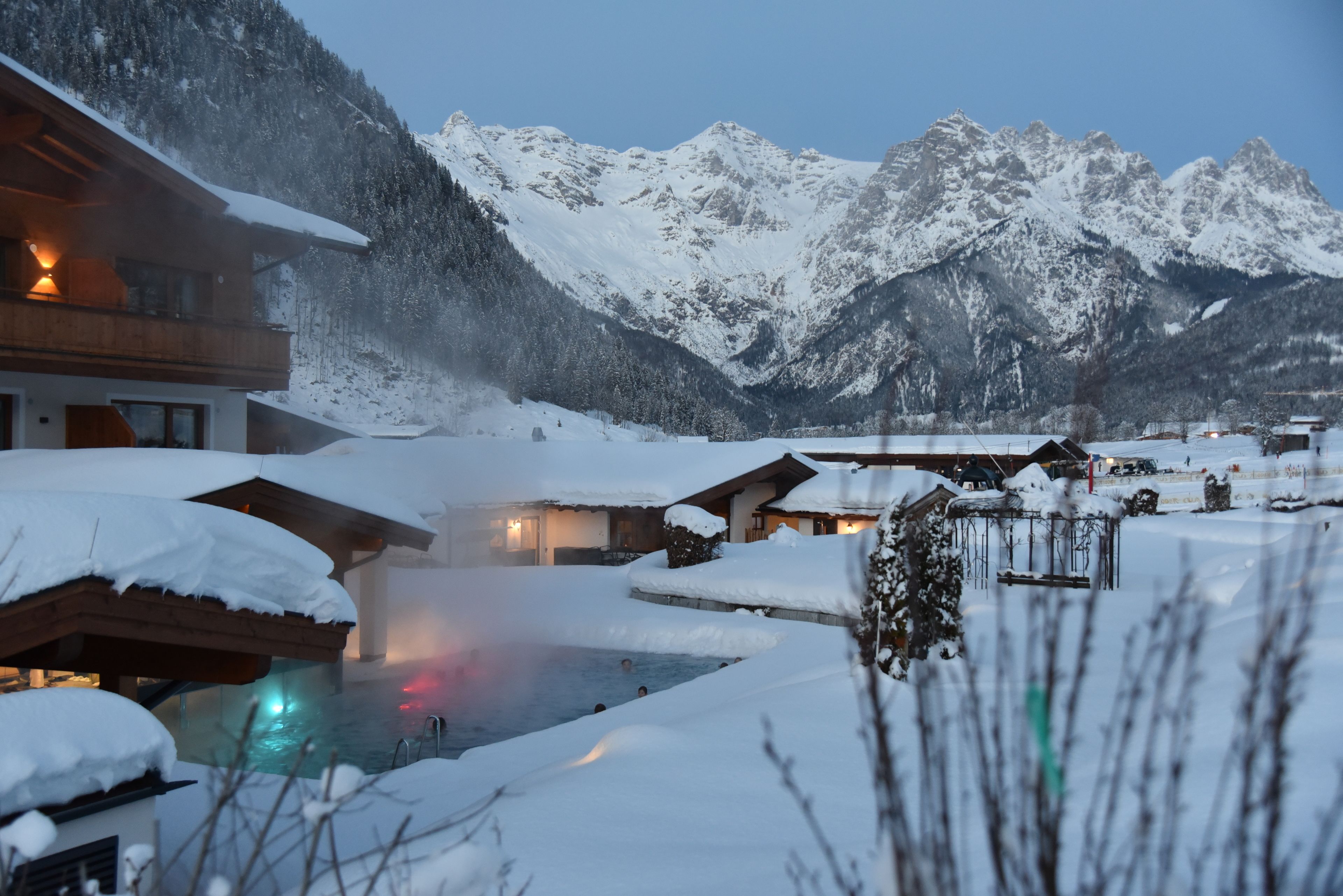 front of property – evening/night