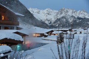 Front of property - evening/night - Naturhotel Kitzspitz (Sankt Jakob in Haus)