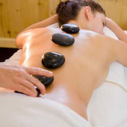 Sauna, steam room, body treatments, hot stone massages, body wraps