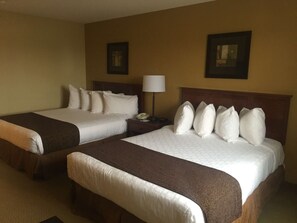 Suite, 2 Queen Beds | Premium bedding, iron/ironing board, free WiFi - GrandStay Hotel & Suites (Pipestone)