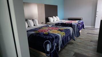 Desk, iron/ironing board, free WiFi, bed sheets