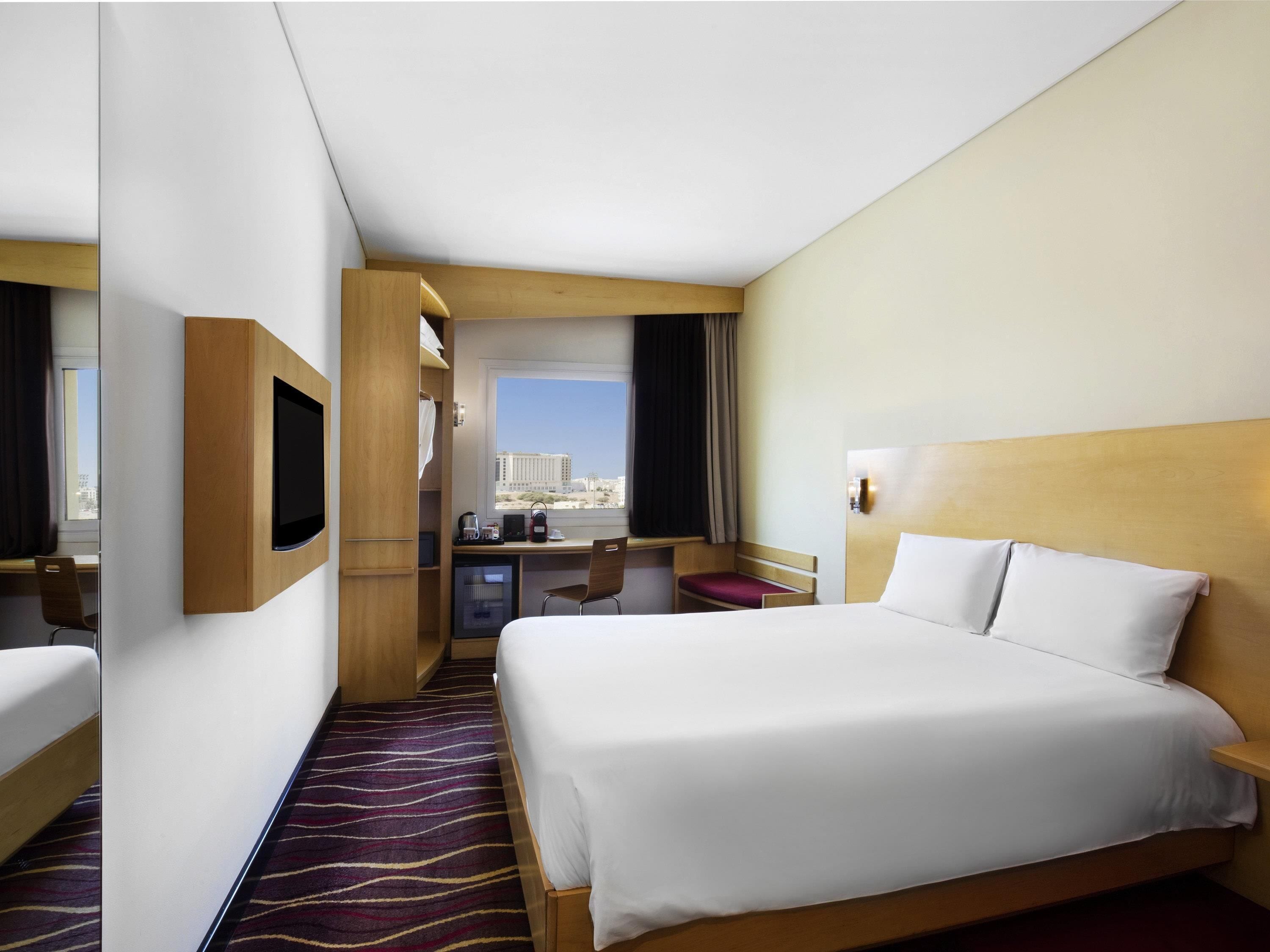 Premium bedding, minibar, in-room safe, desk