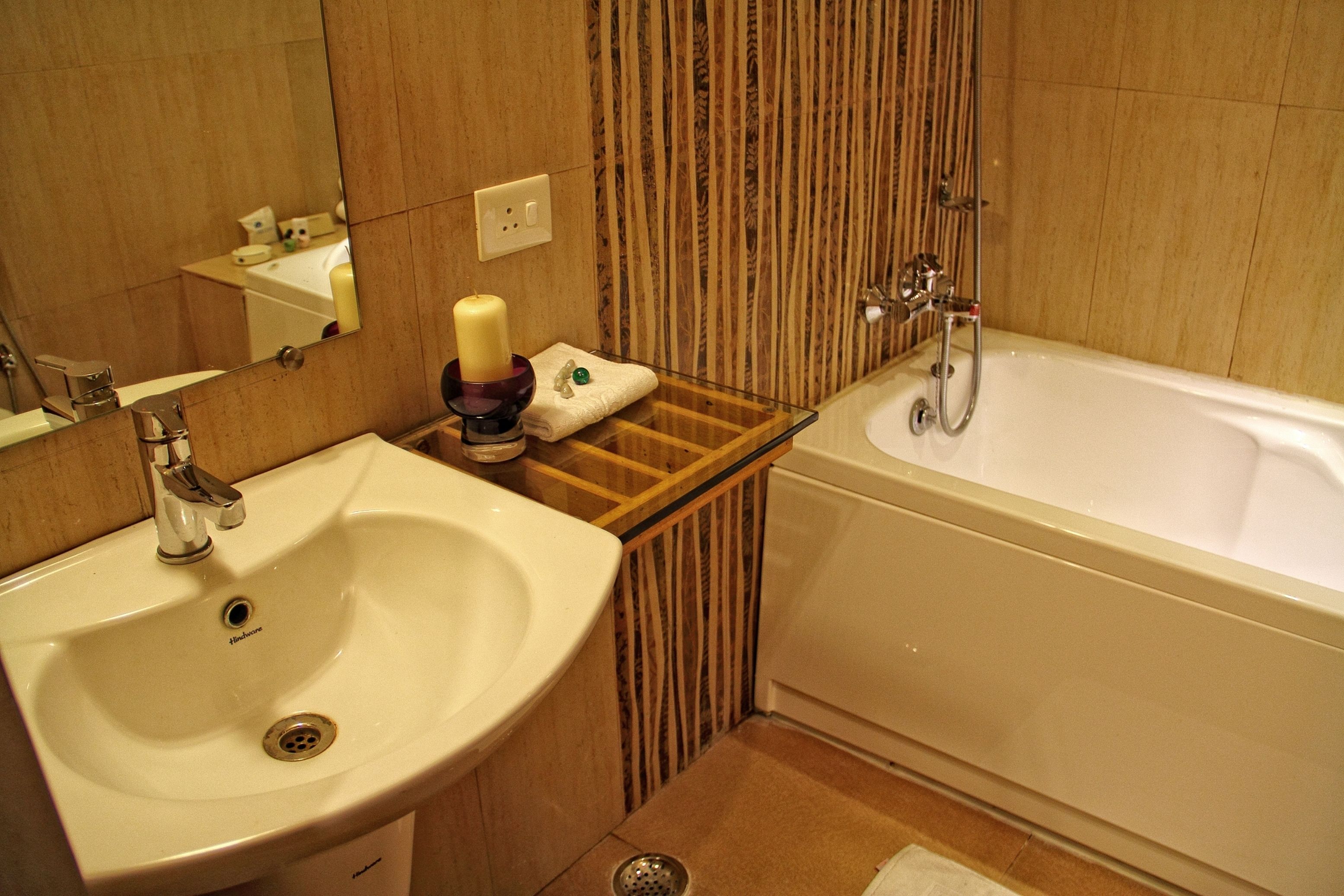 bandook babu kothi | bathroom | shower, rainfall showerhead, free toiletries, hair dryer