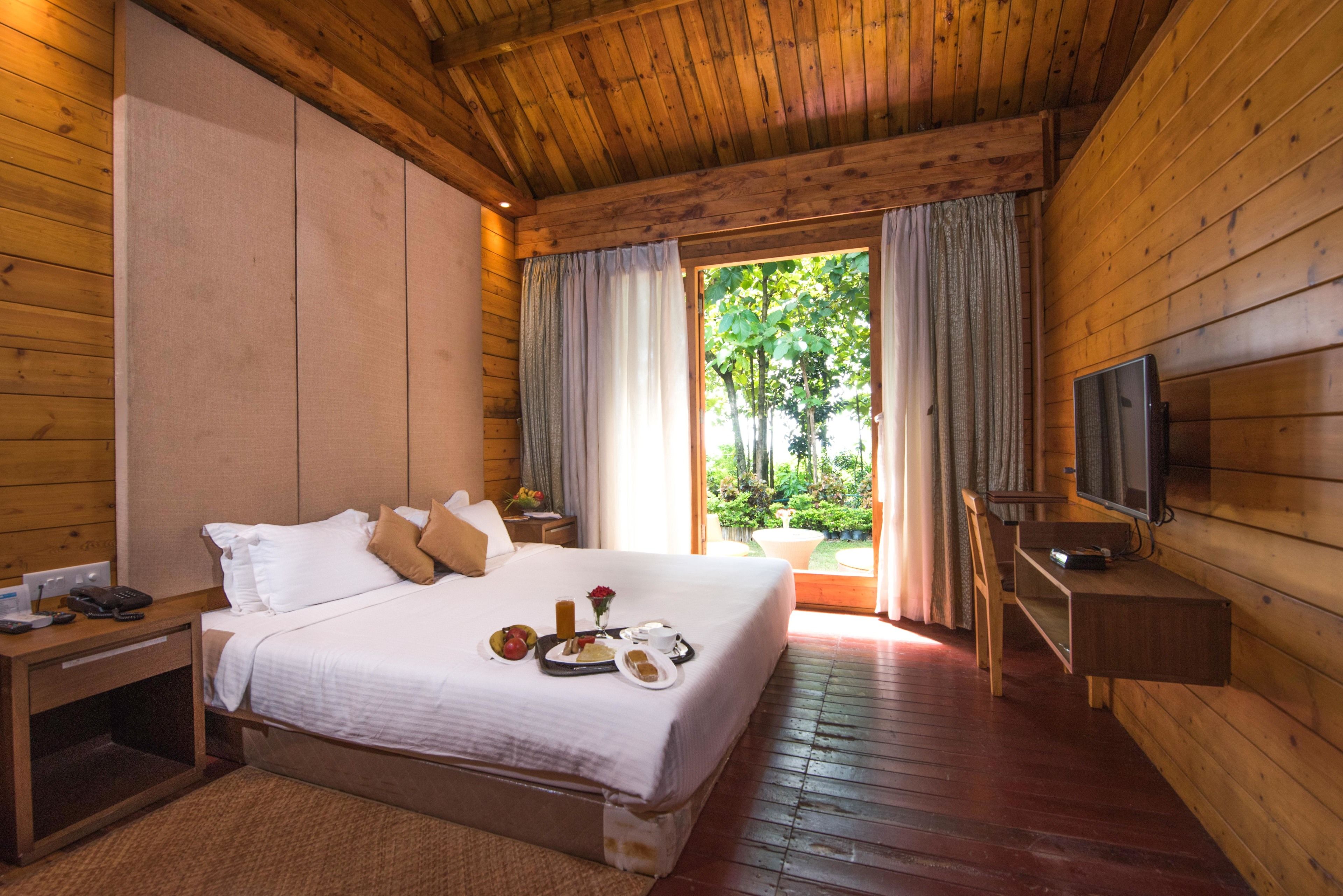 wooden cottage room | view from room