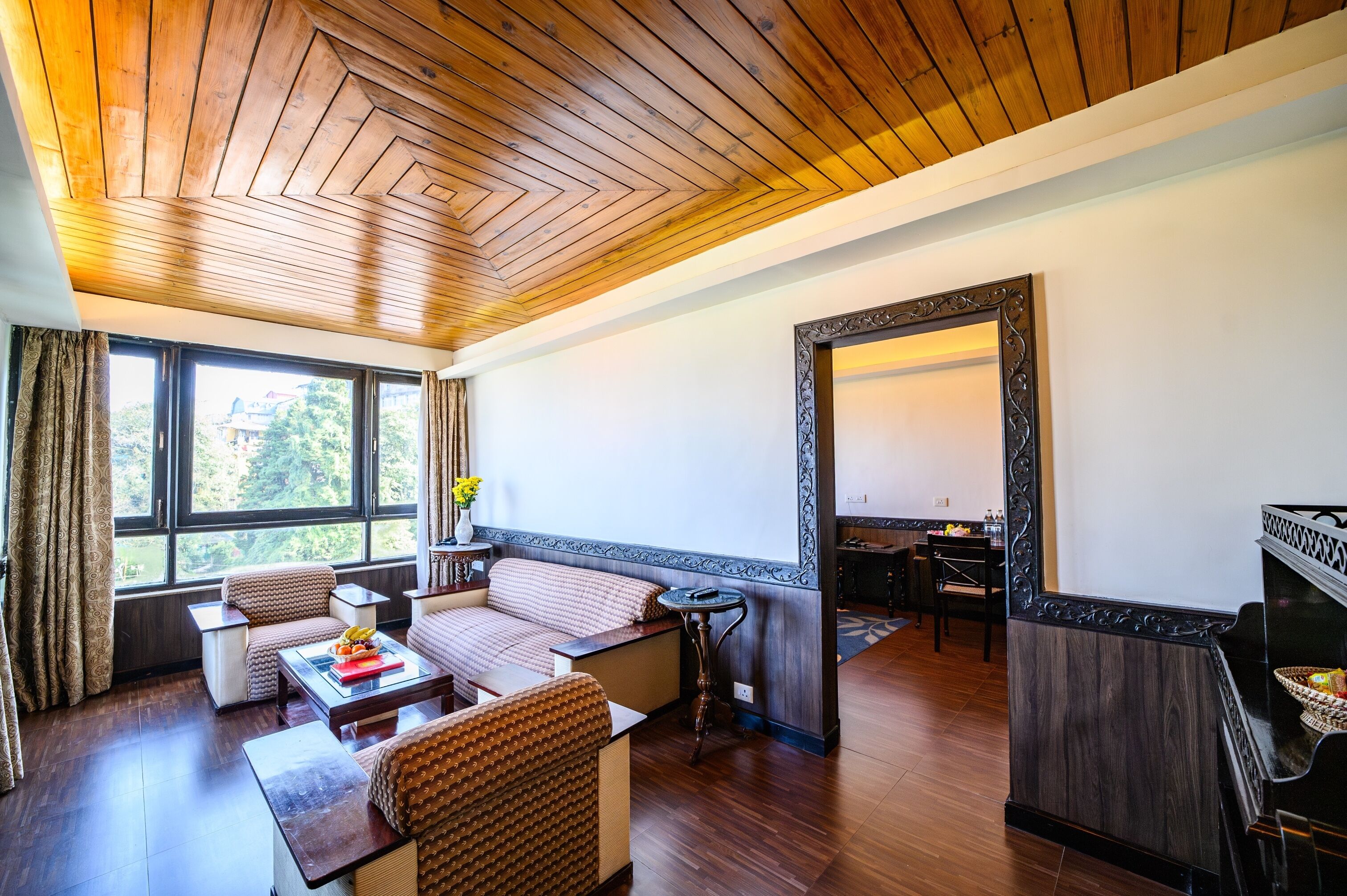 burra sahib suite | living area | lcd tv