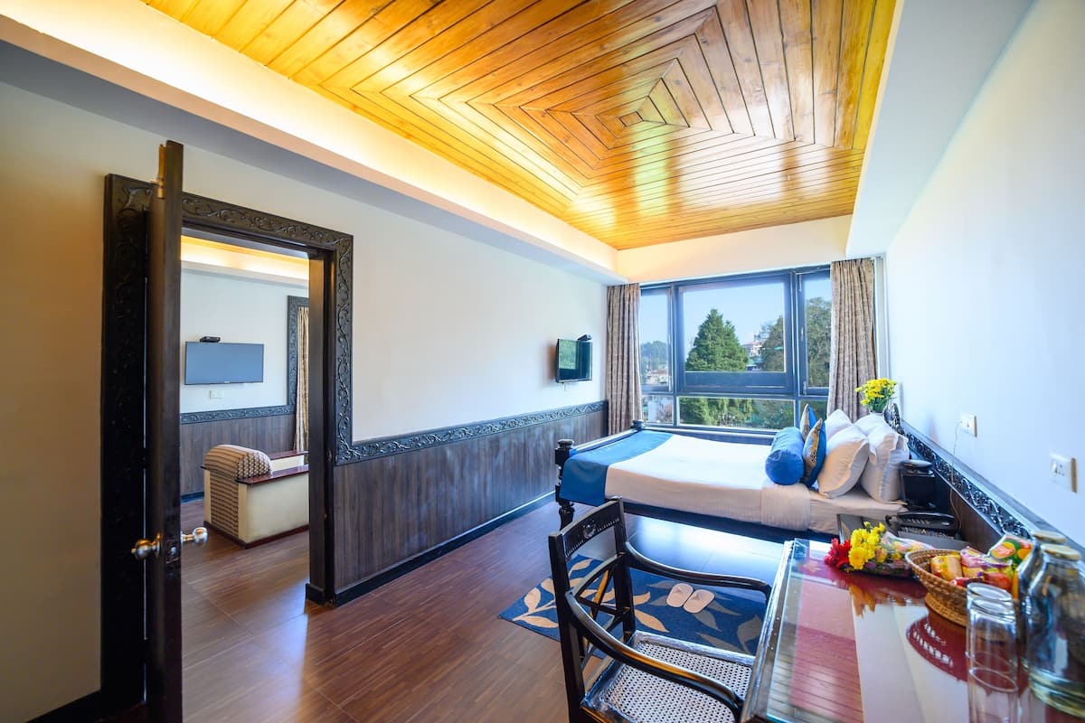 burra sahib suite | premium bedding, in-room safe, desk, iron/ironing board