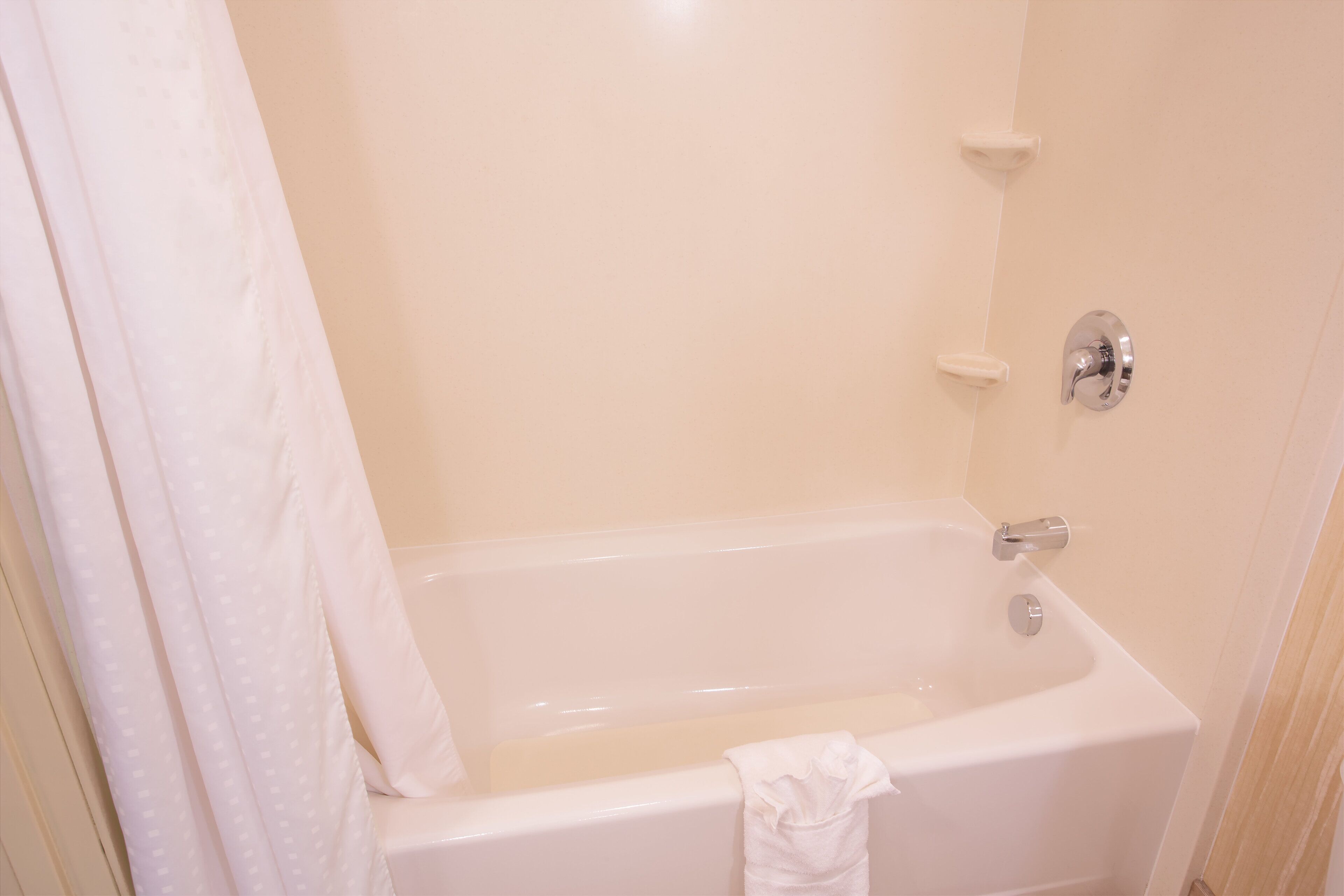 standard room, 2 queen beds | bathroom | free toiletries, hair dryer, towels, soap