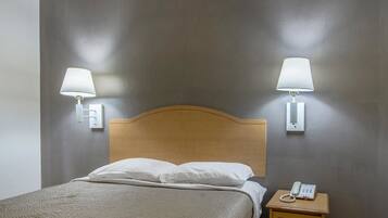 Desk, soundproofing, iron/ironing board, free cribs/infant beds