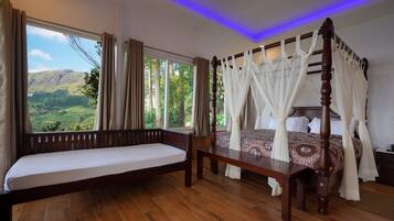 Premium bedding, individually decorated, individually furnished, desk