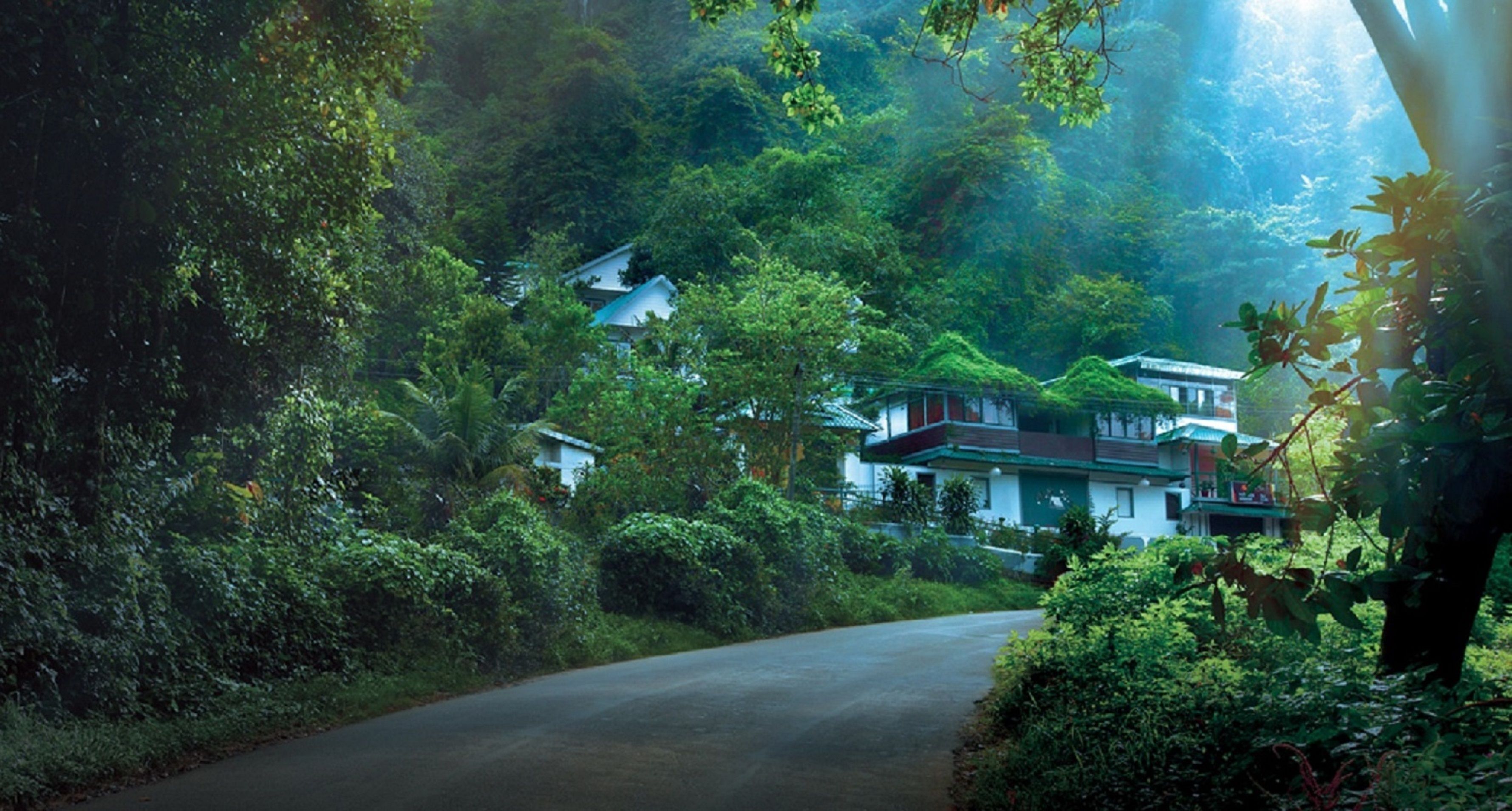 Façade de l’hébergement