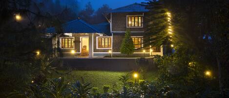 Façade de l’hébergement