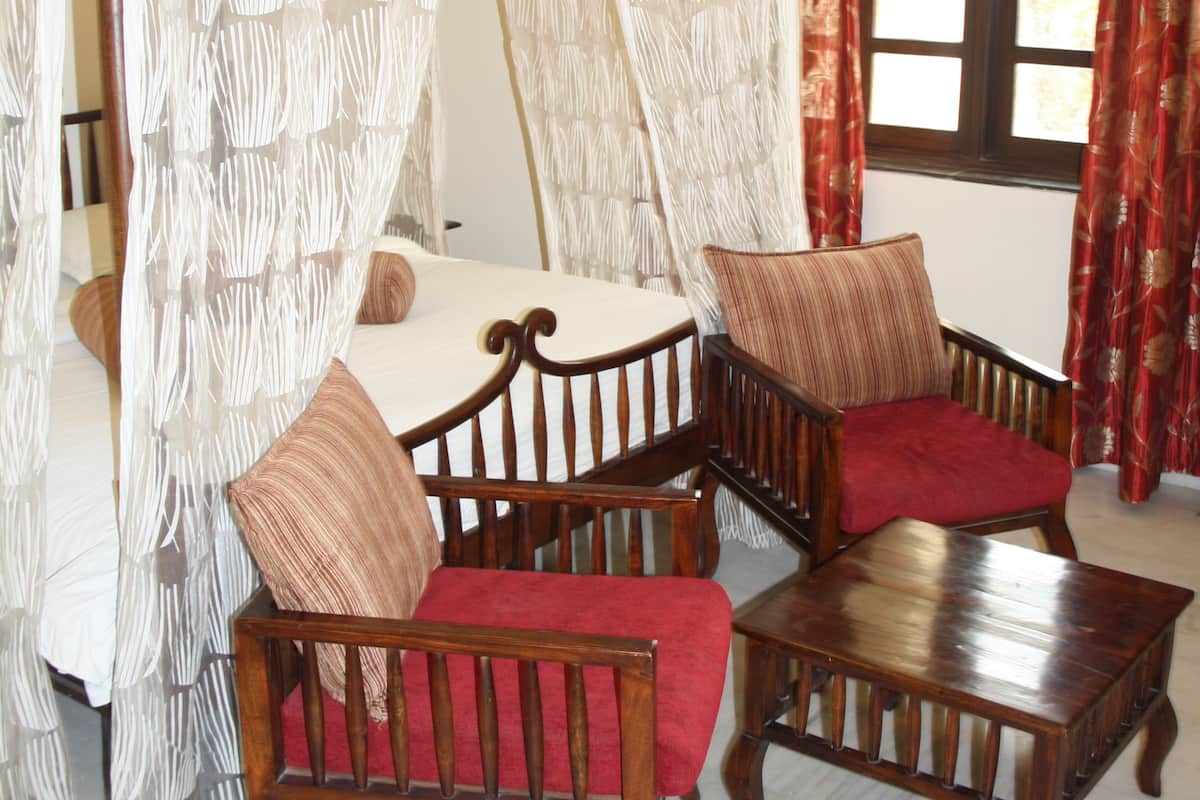 Premium bedding, Select Comfort beds, individually decorated, desk