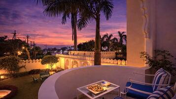 Luxury Lake View rooms with Balcony | Premium bedding, in-room safe, individually furnished, desk