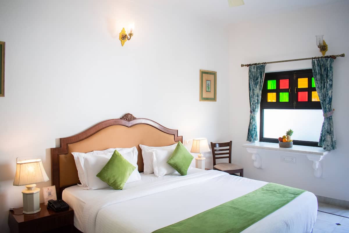 1 habitación y ropa de cama de alta calidad