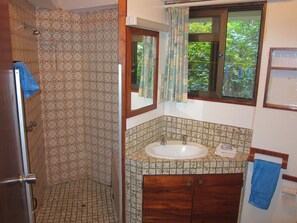 Standard Room, Refrigerator & Microwave, Garden Area | Bathroom | Shower, towels - Raina Holiday Accommodation (Rarotonga)