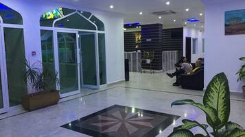 Lobby sitting area