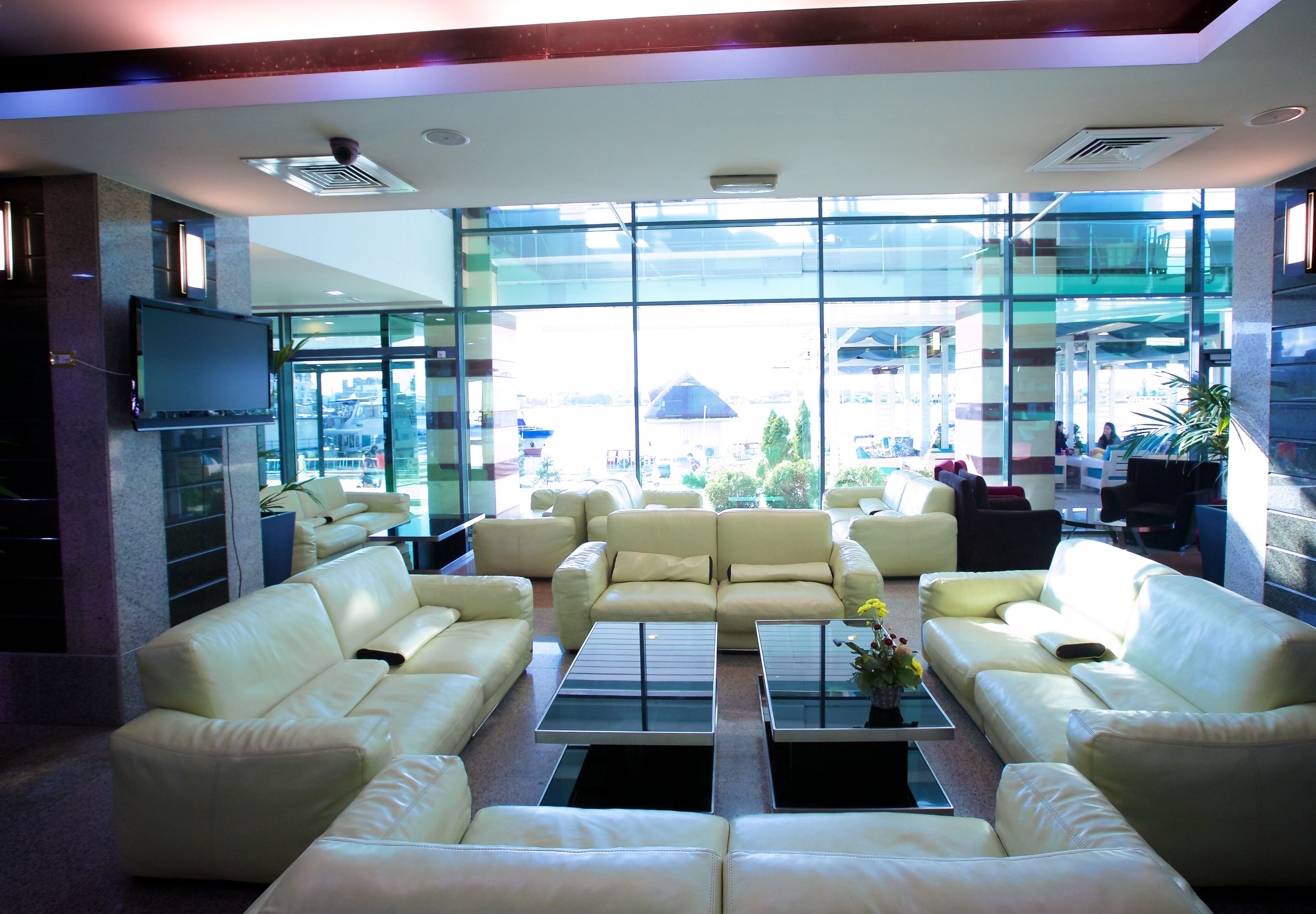 Sitzecke in der Lobby