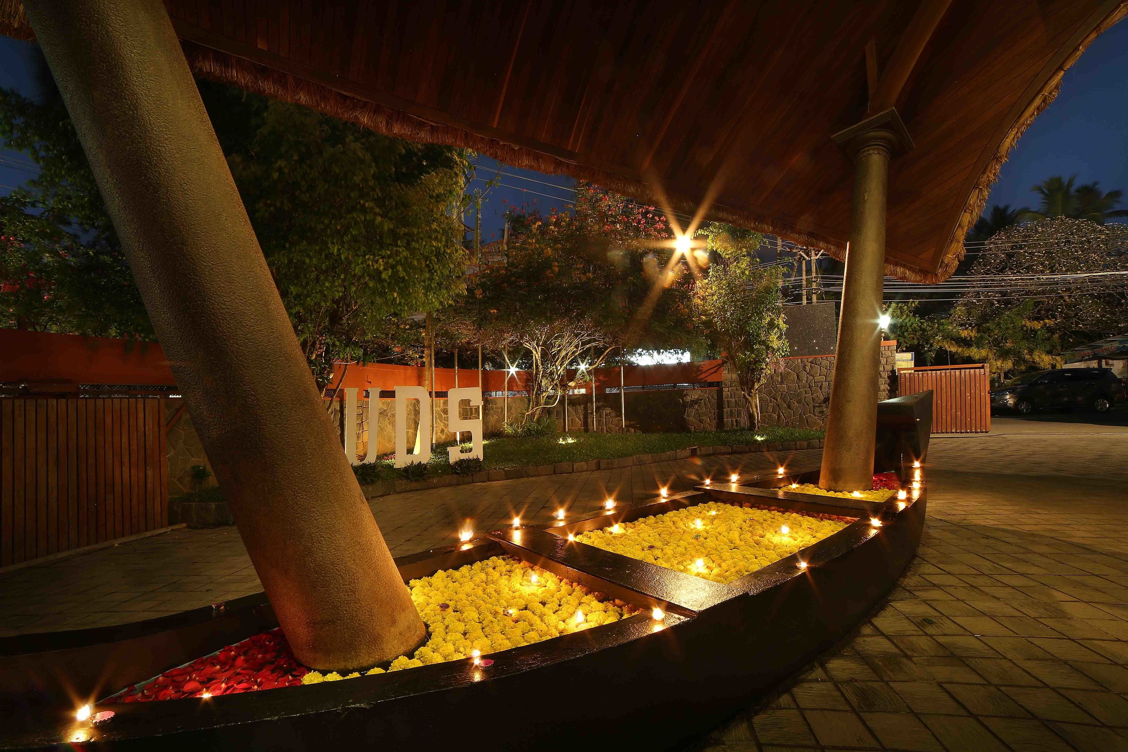 Majoituspaikan sisäänkäynti