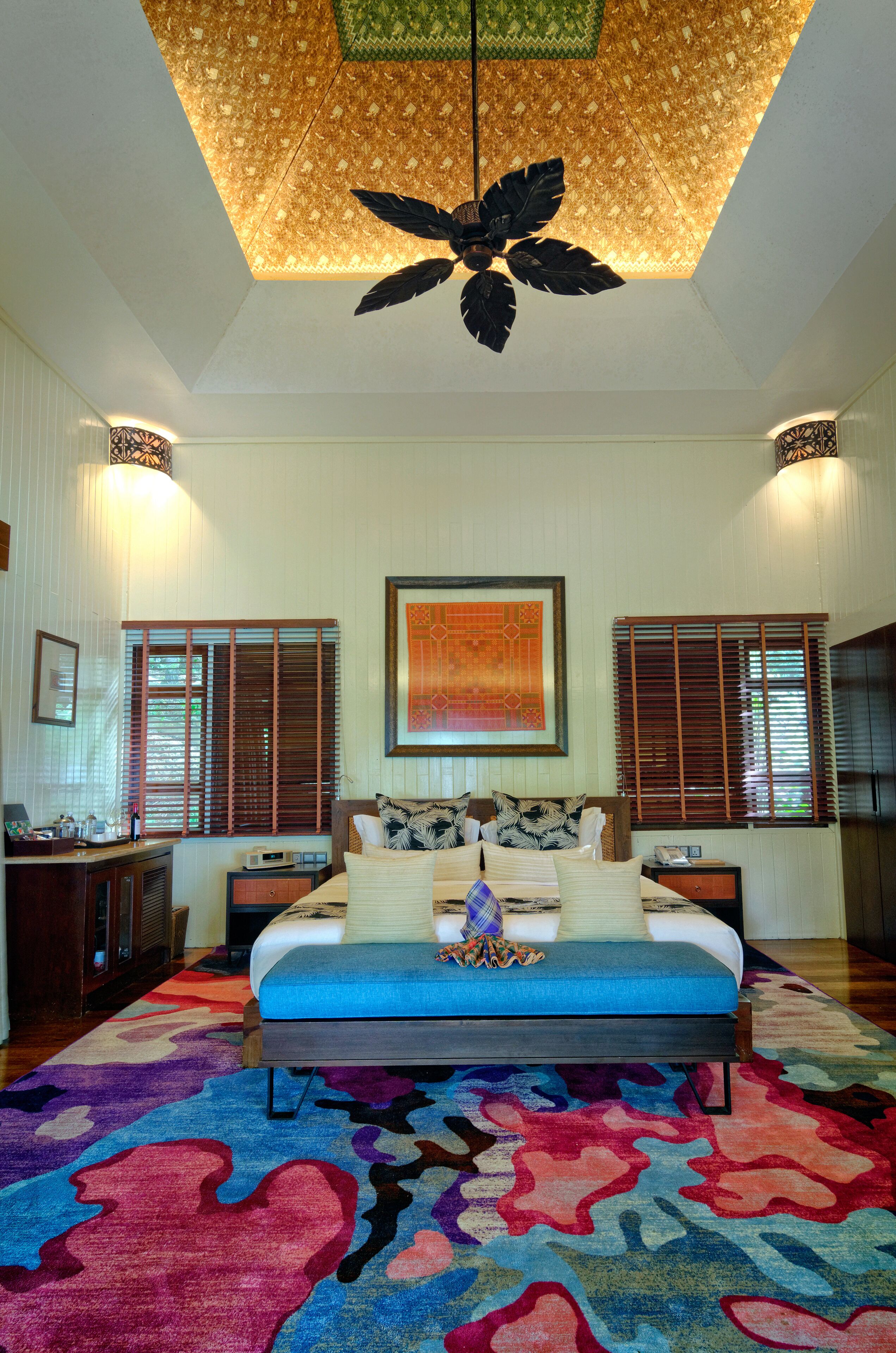 superior villa, 1 king bed | 1 bedroom, frette italian sheets, premium bedding, minibar