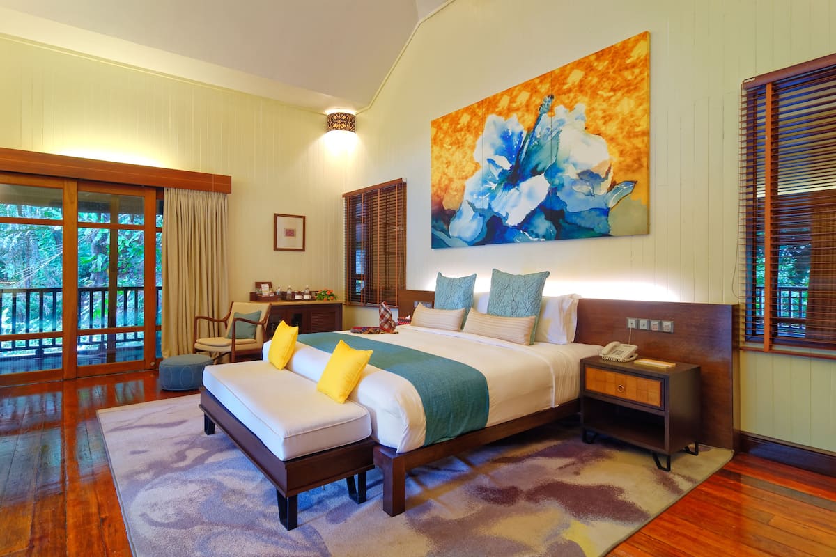 1 slaapkamer, Italiaanse Frette-lakens, luxe beddengoed, een minibar