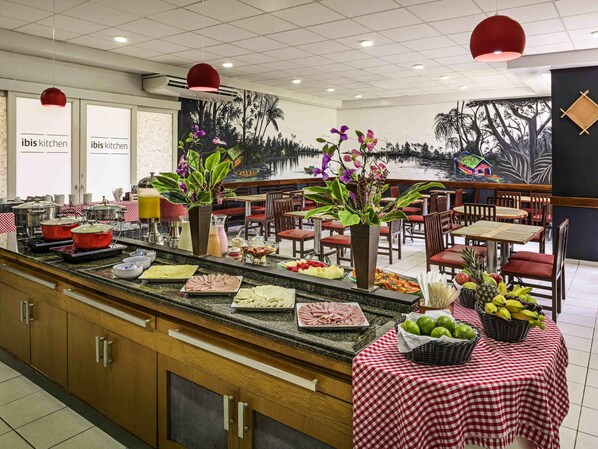 Dagelijks ontbijtbuffet (BRL 42 per persoon)