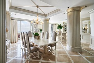 Premium bedding, minibar, in-room safe, desk