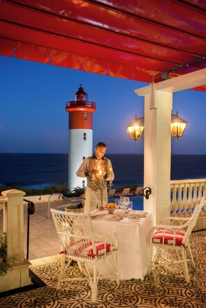 Terrace/patio - The Oyster Box (Umhlanga)