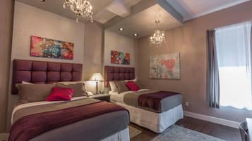 Standard Room, 2 Queen Beds, Non Smoking | Premium bedding, pillow-top beds, in-room safe, desk