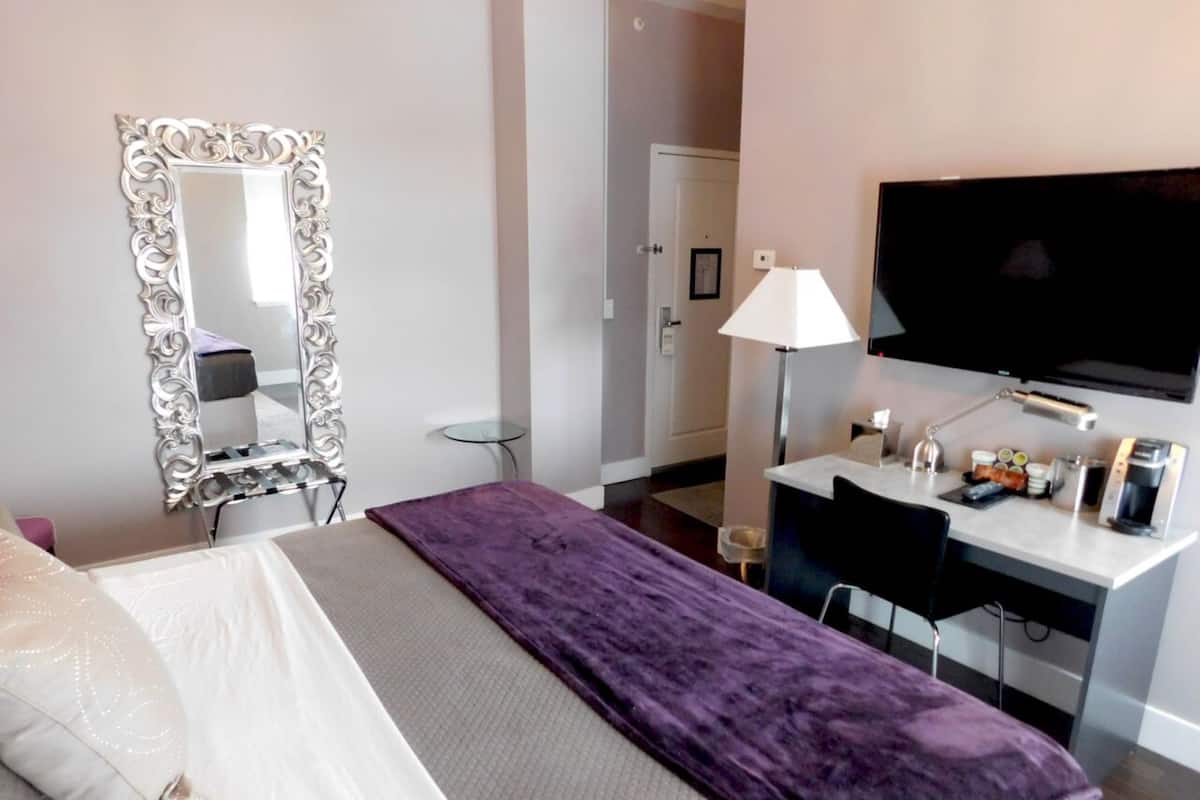 1 habitación, ropa de cama de alta calidad y colchones con pillow-top