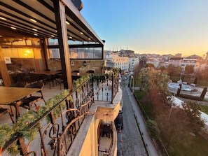 Rooftop terrace - Saruhan Hotel (Istanbul)