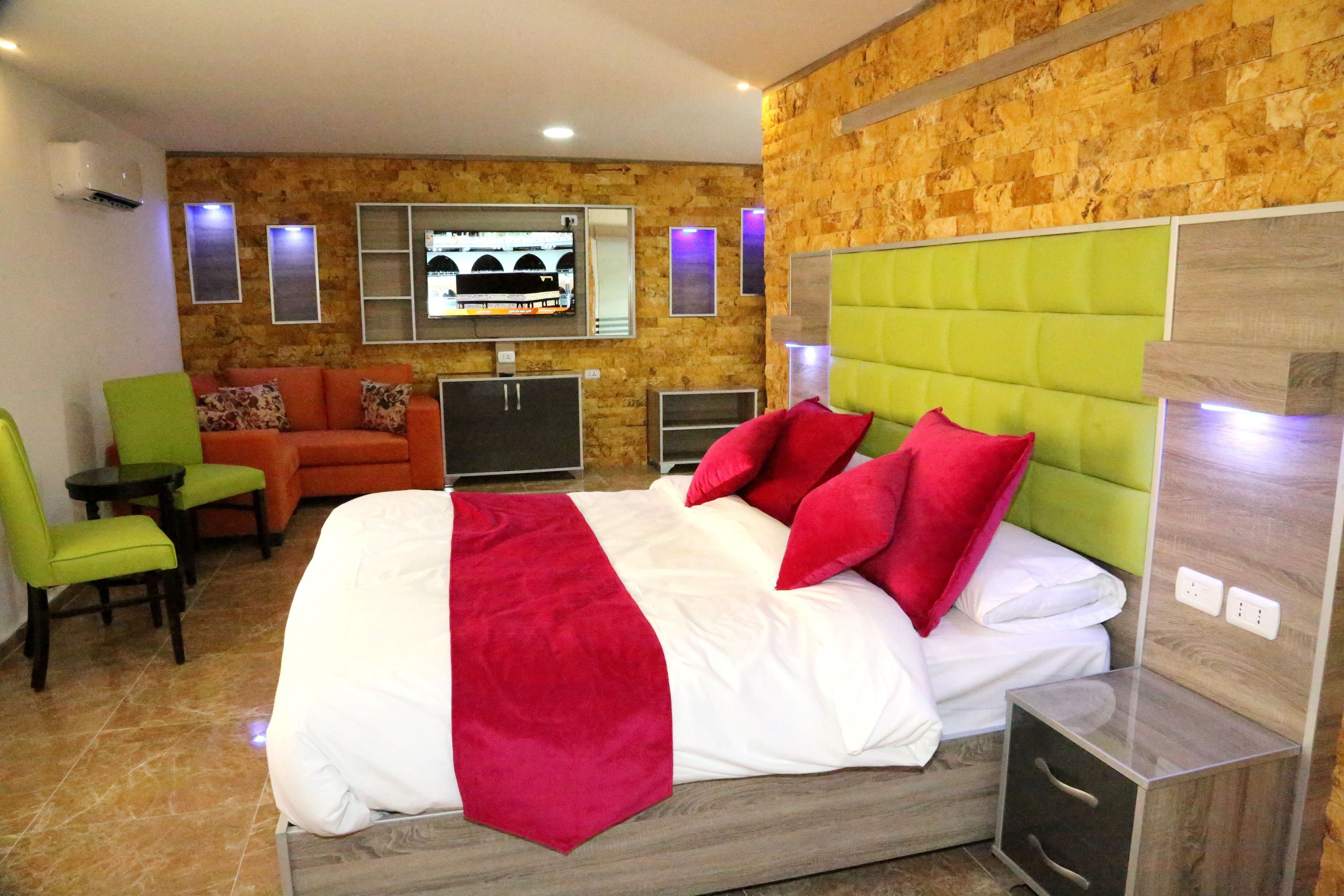 hydromassage showerhead, designer toiletries, hair dryer, bathrobes