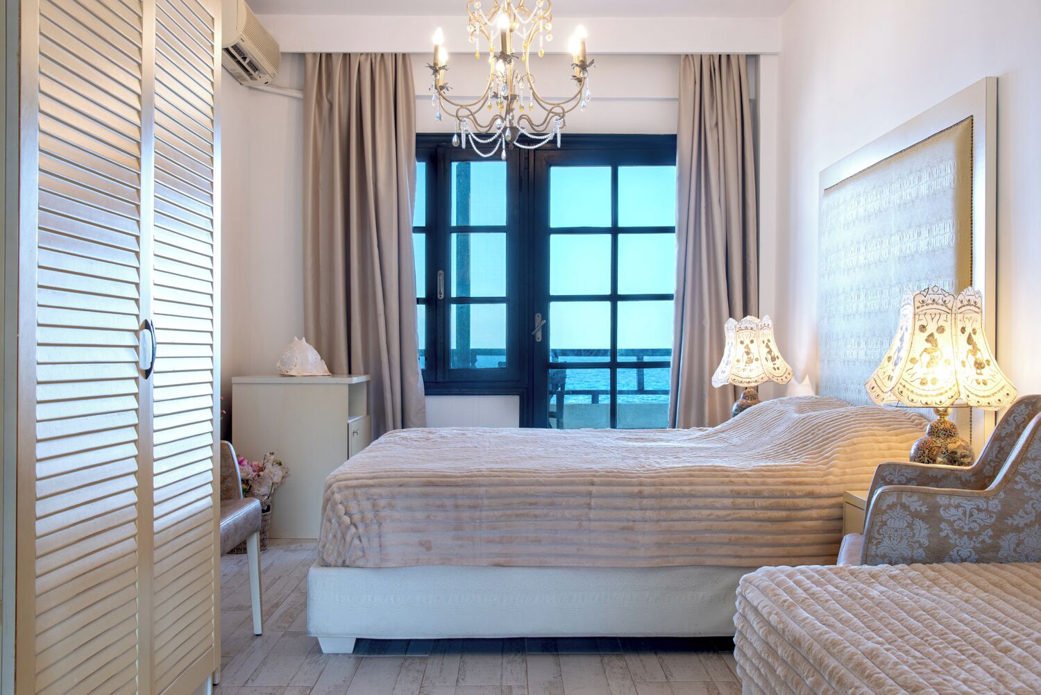 Double Deluxe Sea View Upper Floor | Con stile personalizzato, con arredamento individuale, Wi-Fi gratuito