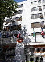 Fachada de la propiedad