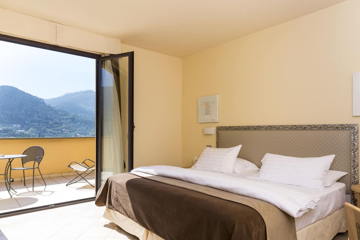 superior double room, balcony | view from room