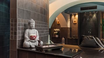 Bagno turco/hammam, trattamenti per il corpo, aromaterapia