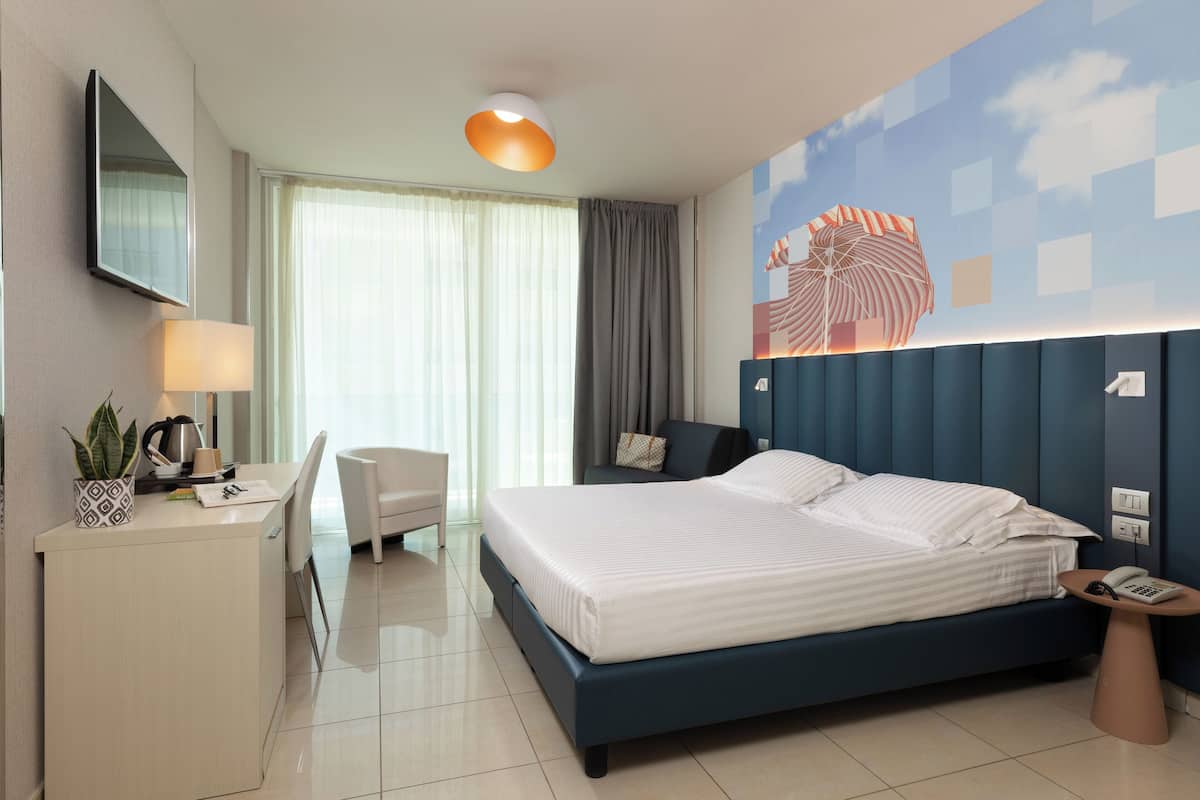 Superior Room, 1 Double Bed, Balcony, Partial Sea View (side sea view) | Down comforters, pillowtop beds, minibar, in-room safe