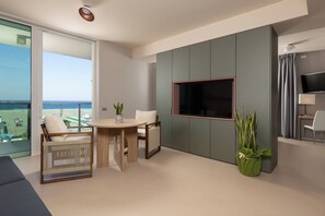 Couette en duvet d'oie, surmatelas, minibar